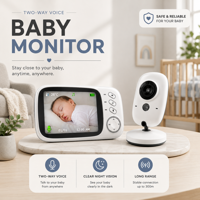 Digital Baby Care Device By Eniko